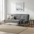 Sofabed EMILY 3LAH-279N68_P160 183cm xám