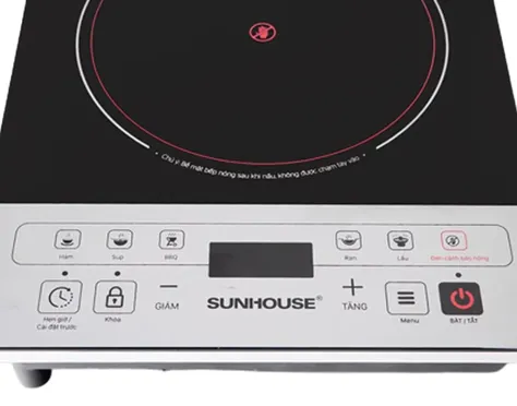 Bếp hồng ngoại đơn Sunhouse SHD6005 2000W (Tặng Kèm Vỉ Nướng) 2