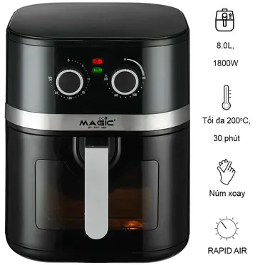 Nồi Chiên Không Dầu Magic Eco AC-127 8 Lít