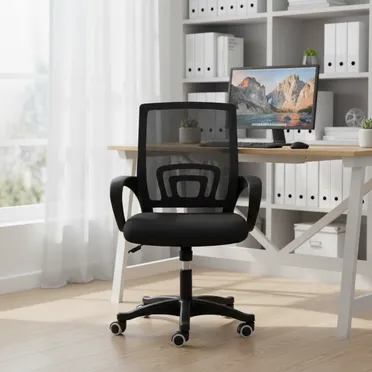 Ghế văn phòng ECO103 đen