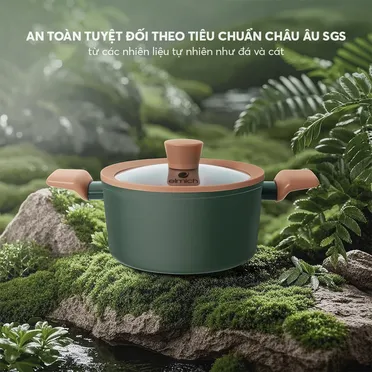 Bộ Nồi Chống Dính Ceramic Elmich Harmony EL5246PT01 Size 18, 20, 24cm 9