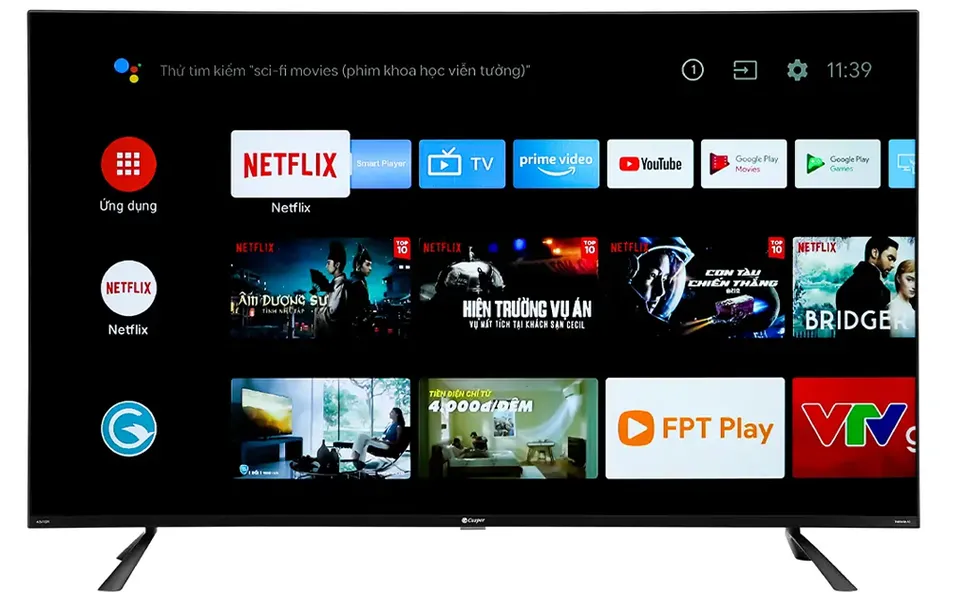 Casper Android Tivi 4K 55 Inch 55UG6100