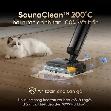 Máy Hút Bụi Lau Nhà Dreame H16 Steam 9