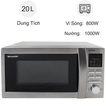 Lò vi sóng Sharp R-G620VN(ST) 20 lít