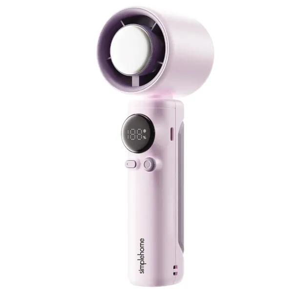 Quạt Cầm Tay Có Sò Lạnh Simplehome SS-026 Màu Tím