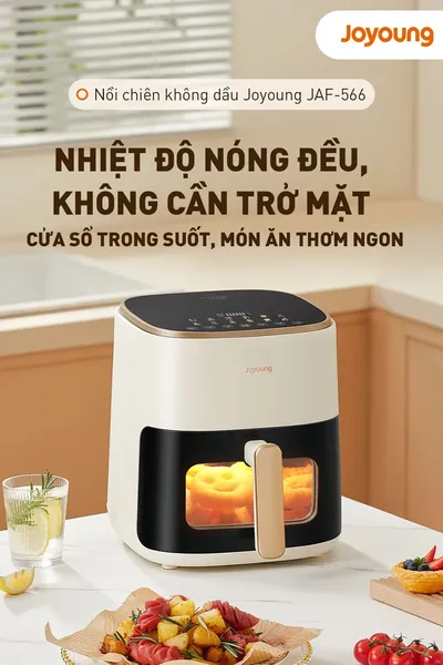 Nồi Chiên Không Dầu Joyoung JAF-566 5.0 Lít