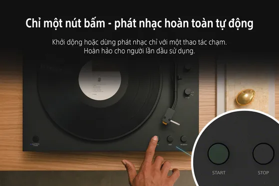 Đầu Đĩa Than Bluetooth Tự Động Sony PS-LX5BT//C SP1