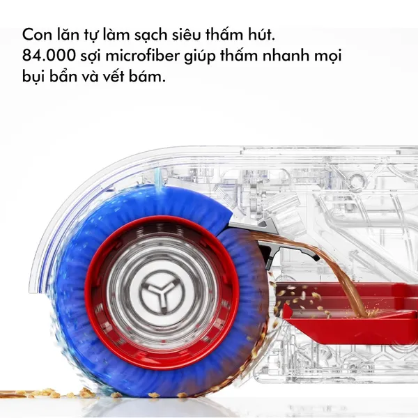 Máy Hút Bụi Lau Nhà Dyson Clean Wash Hygiene WR03-A PBuCo