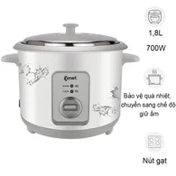Nồi Cơm Điện Comet CM8020 1.8 Lít