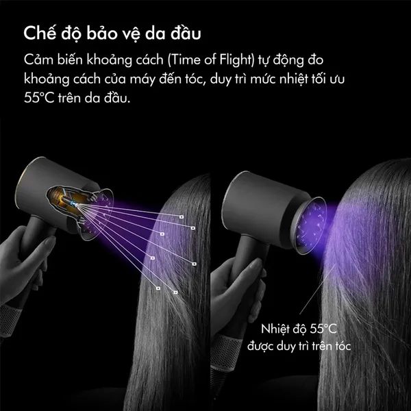Máy Sấy Tóc Tốc Độ Cao Dyson Supersonic Nural™ HD16 Ceramic Apricot