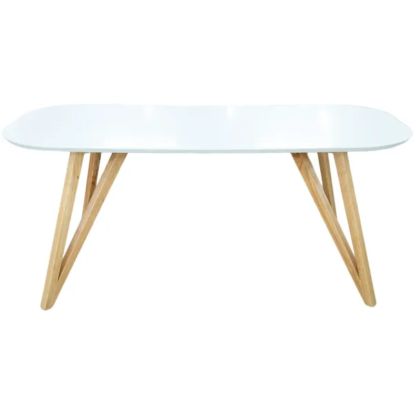 Bàn Ăn SPRING 1.8M NS9261 Trắng/Sồi