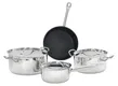 Bộ Nồi Chảo Inox 304 Tomate TOM 0707
