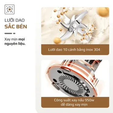 Máy Xay Nấu Đa Năng Olivo CB1200 1.2 Lít 9