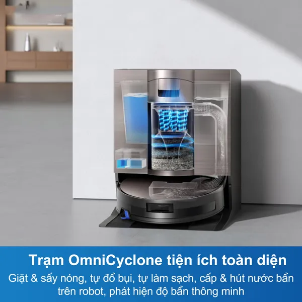 Robot Hút Bụi Lau Nhà Ecovacs Deebot X11 OmniCyclone