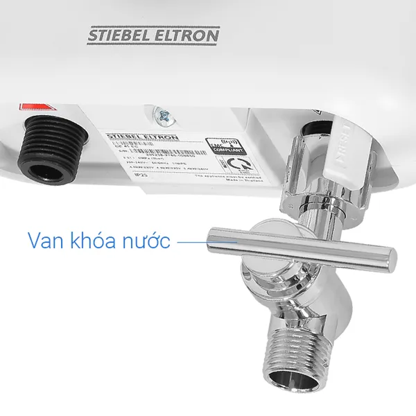 Máy Nước Nóng Trực Tiếp Stiebel Eltron DE45 EC 4500W - Xuất Xứ Thái Lan