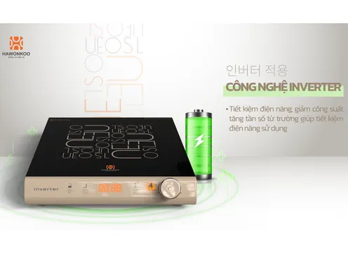 Bếp Điện Từ Đơn Kèm Nồi Lẩu Hawonkoo SEOUL-CEH-108-INVERTER-CF 14