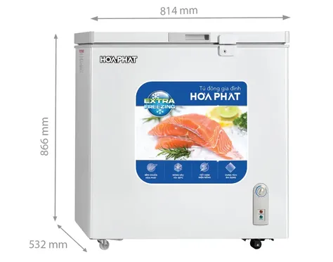 Tủ Đông Hòa Phát 162 Lít HPF AN6162 2