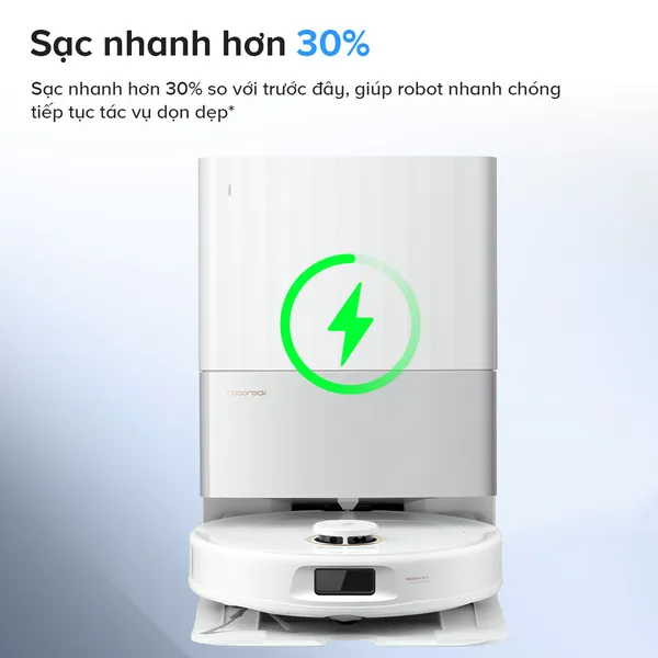 Robot Hút Bụi Lau Nhà Roborock Q Revo 5AE - Đen