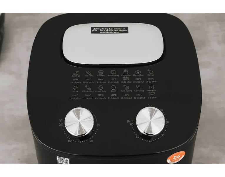 Nồi Chiên Không Dầu Joyoung JAF-612 Màu Đen Dung Tích 6 Lít