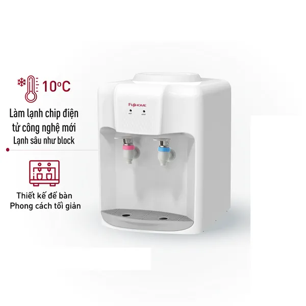 Cây Nước Nóng Lạnh Để Bàn Mini Fujihome WD5510E