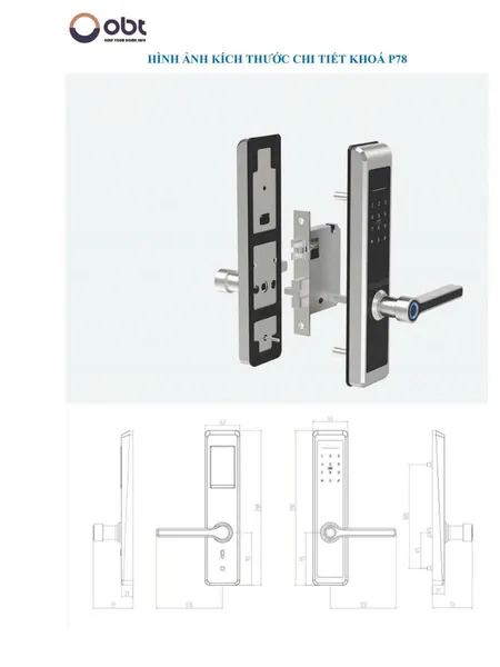 Khóa Thông Minh ORBITA P78