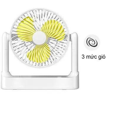 Quạt Để Bàn Sạc Tích Điện Perfect PF-QB2160