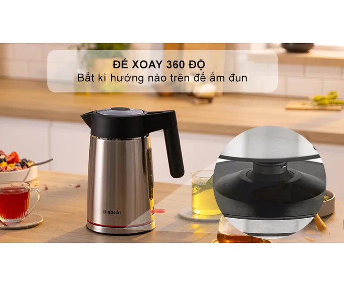 Ấm Đun Siêu Tốc Bosch TWK6M480