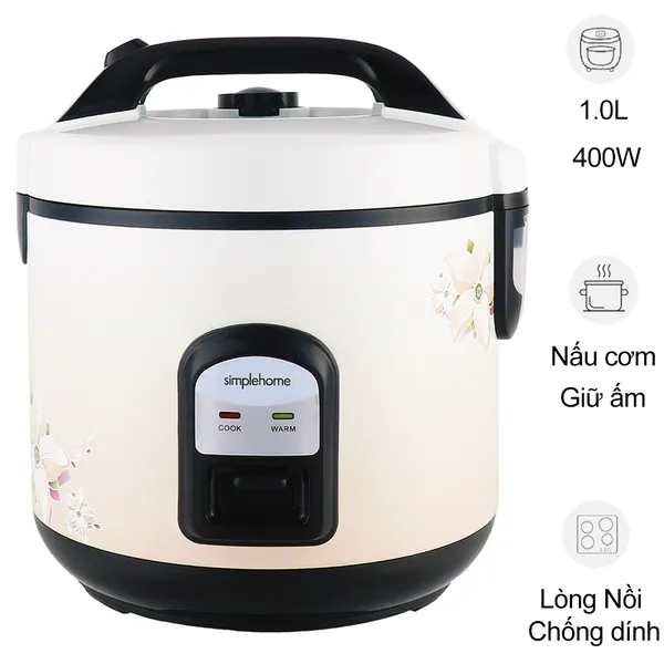 Nồi Cơm Điện Nắp Gài Simplehome X3803