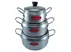Bộ nồi 3 món King Cook HT06KC 16-20-24 cm