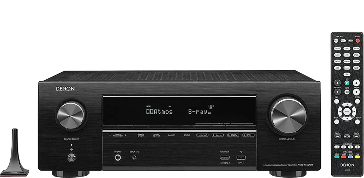 Amply Denon AVR-X1500HBKE2
