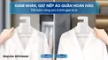 Tủ Chăm Sóc Quần Áo Thông Minh Samsung Bespoke AirDresser 5 móc DF24CB9900CRSV