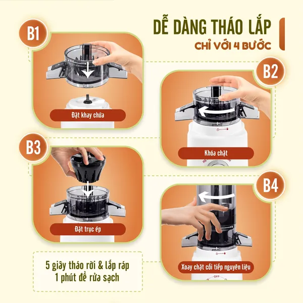Máy Ép Chậm Masuto MSHealthy