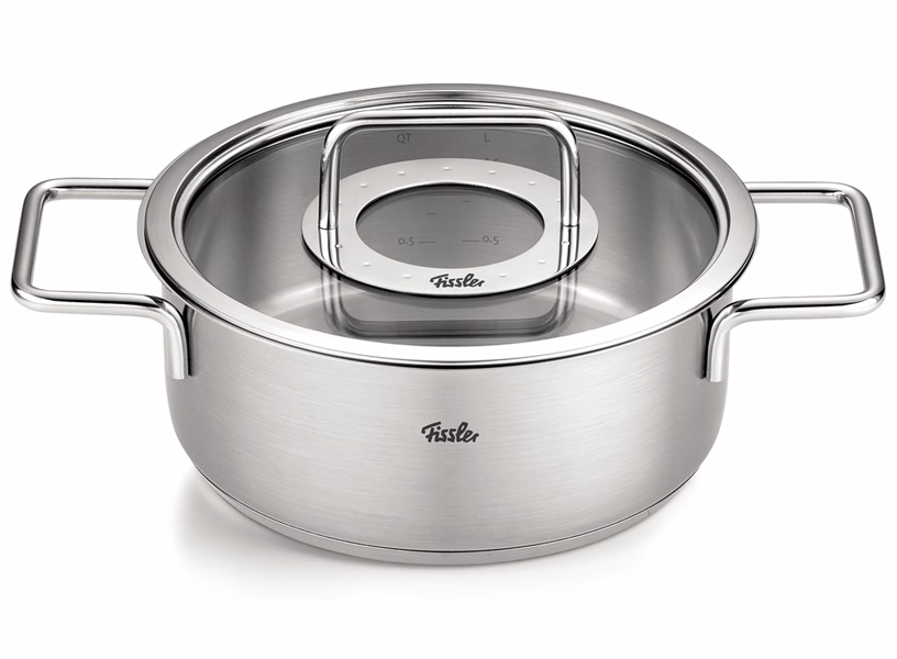 Bộ Nồi Fissler Pure 4 Món Nắp Kính - Xuất Xứ Đức