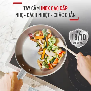 Chảo Inox Cao Cấp Professional Tefal B9210595 26cm 4