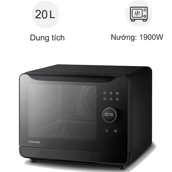 Lò Chiên Hấp Toshiba MS3-STQ20SE(BK) 20 Lít