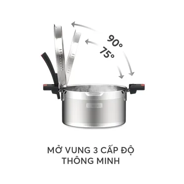 Bộ Nồi Inox Liền Khối Elmich Milano EL-8093 Size 16,18,22, Chảo 26cm 14