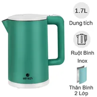 Ấm Đun Nước Siêu Tốc Elmich KEE 1774G 1.7 Lít