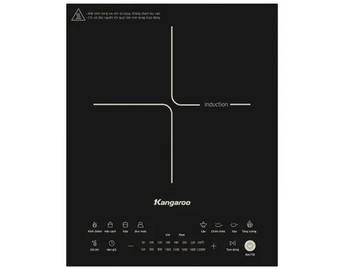 Bếp Điện Từ Đơn Kangaroo KGIC22S2 2200W (Tặng Kèm Nồi)