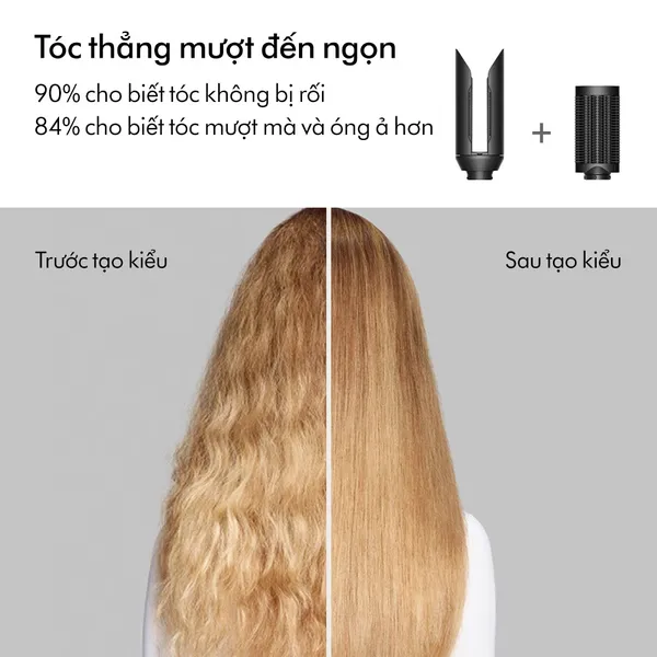 Máy Tạo Kiểu Tóc Đa Năng Thông Minh Dyson Airwrap Co-anda2x™ HS09 Ceramic Apricot