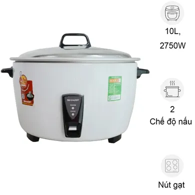 Nồi Cơm Điện Sharp KSH-D1010V 10 Lít