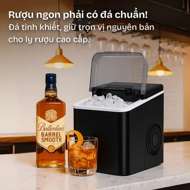 Máy Làm Đá Viên Mini Fujihome IM1218 9