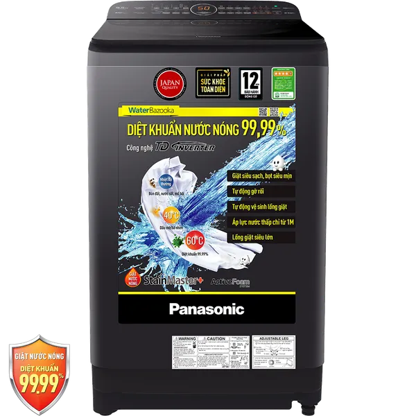 Máy Giặt Panasonic Inverter 12.5 Kg NA-FD12VR1BV