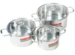 Bộ 3 Nồi Inox 3 Đáy Rainy RN636DK