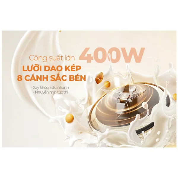 Máy Làm Sữa Hạt Đa Năng Sunhouse SHD5261 1.0 Lít