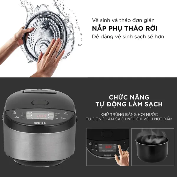Nồi Cơm Điện Tử Cuckoo CR-0680F 1.08 Lít