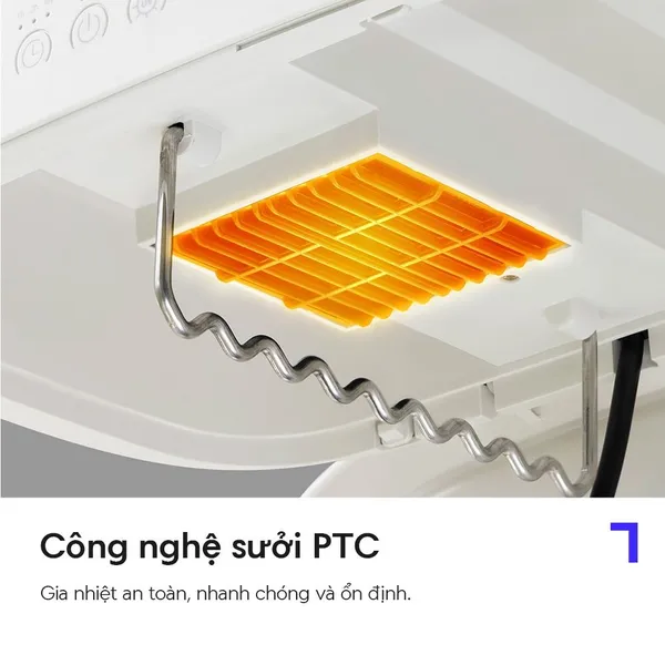 Tủ Sấy Quần Áo Gấp Gọn Lock&Lock END112IVY 600W
