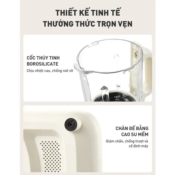 Máy Làm Sữa Hạt Chống Ồn Joyoung JHSB-602