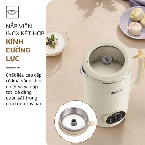 Máy Xay Nấu Đa Năng Olivo CB1200 1.2 Lít