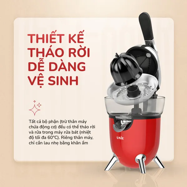 Máy Vắt Cam Unie UECJ-666R