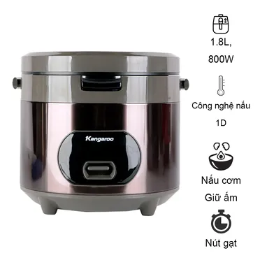 Nồi Cơm Điện Kangaroo KG18R2 1.8 lít